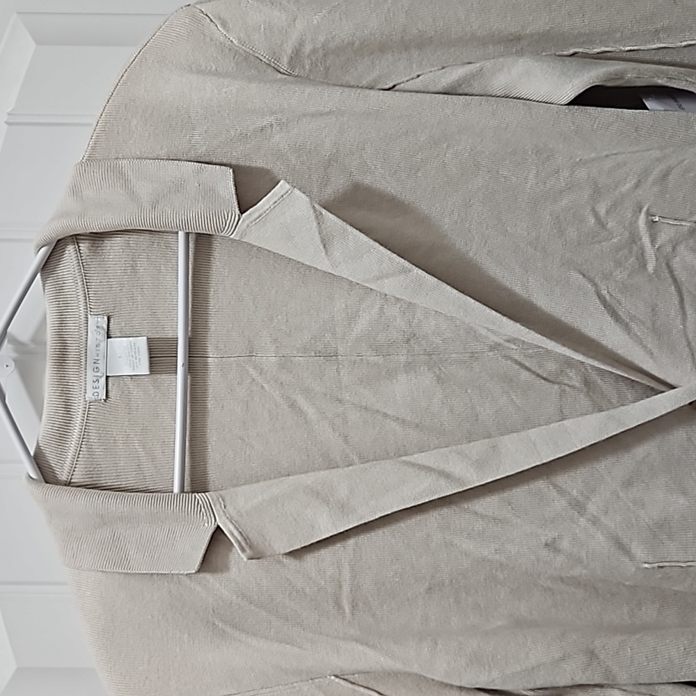 *NWT* Design History One Button Collared Cardigan - Picture 2 of 8